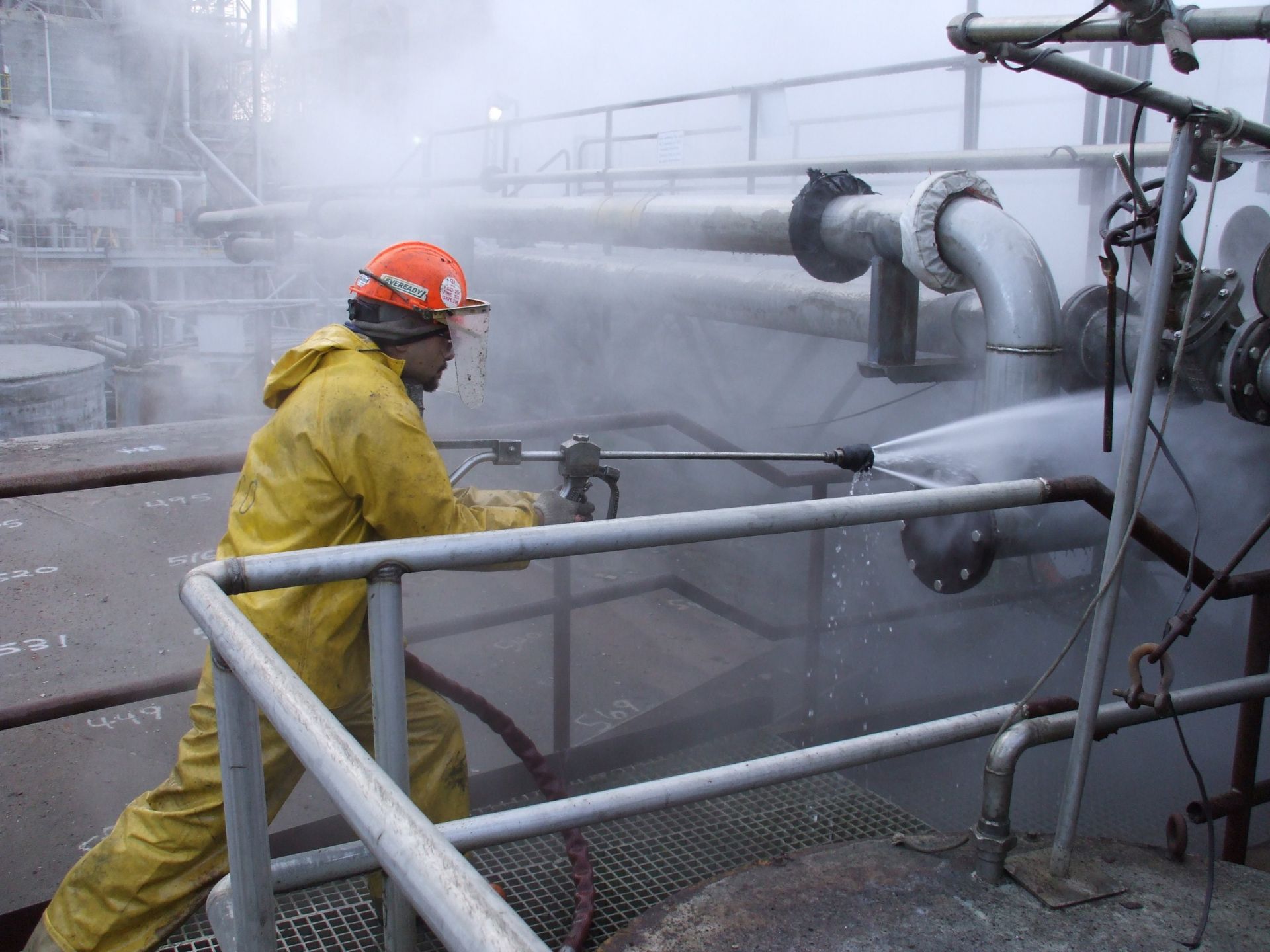 Gemi  Raspa Boya Uygulama